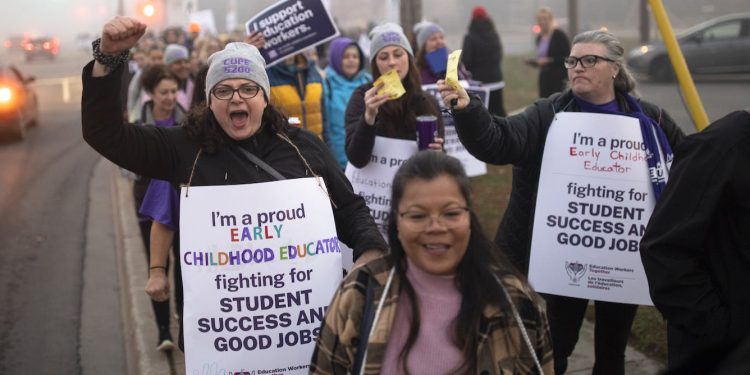 Ontario training strike fallout: Workers’ anger about financial inequalities and labour precarity may spark wider job motion